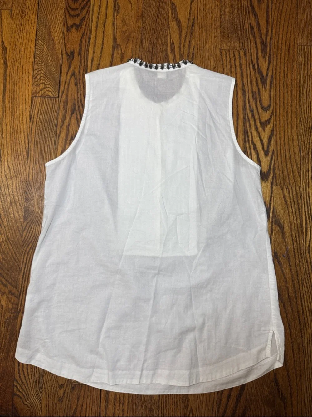J. Crew sleeveless 100%